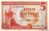 ICELAND 5 Kronur ICELAND 5 Kronur 1957 UNC -