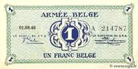BELGIUM 1 Franc BELGIUM 1 Franc 1946 VF -