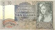 NETHERLANDS 10 Gulden NETHERLANDS 10 Gulden 1941 F -