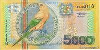 SURINAM 5000 Gulden SURINAM 5000 Gulden 2000 VF- -