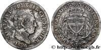 ITALY - KINGDOM OF SARDINIA 50 Centesimi Charles Félix ITALY - KINGDOM OF SARDINIA Turin 1826 (18mm, 2,43g, 6h) -