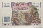 FRANCE 50 Francs LE VERRIER 1947 FRANCE 50 Francs LE VERRIER 1947 AU fST 45,00 EUR  plus 18,00 EUR verzending