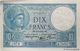 10 Francs MINERVE modifié 1939 FRANKREICH FRANKREICH 10 Francs MINERVE modifié 1939 VZ VZ