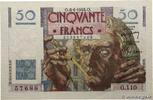 FRANCE 50 Francs LE VERRIER 1948 FRANCE 50 Francs LE VERRIER 1948 AU fST 45,00 EUR  plus 18,00 EUR verzending