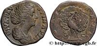 THE ANTONINES (96 AD to 192 AD) Sesterce DIVA FAUSTINA Rome 176 (28,5mm, 22,54g, 6h) -