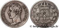 FRANCE 5 francs Charles X, 1er type CHARLES X Perpignan 1825 (37mm, 24,62g, 6h) -