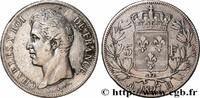 FRANCE 5 francs Charles X, 2e type CHARLES X La Rochelle 1827 (37mm, 24,71g, 6h) -