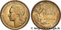 FRANCE Essai de 20 francs G. Guiraud IV REPUBLIC Paris 1950 (23,5mm, 3,96g, 6h) -