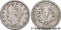 UNITED STATES OF AMERICA 5 Cents “Liberté” UNITED STATES OF AMERICA Philadelphie 1894 (21,2mm, 5,00g, h) -