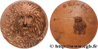 FRANCE Médaille, Bichon frisé SOCIÉTÉ CANINE - CHIENS ET CONCOURS Monnaie de Paris 1982 (68,5mm, 179,87g, 12h) -