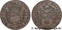 FRANCE Claude Bossuet MAIRES DE DIJON 1647 (27mm, 7,04g, 6h) -