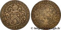 FRANCE Pierre Comeau MAIRES DE DIJON 1645 (26,5mm, 4,84g, 6h) -