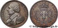 FRANCE Reproduction de l’Épreuve de 5 francs par Droz, 2e LOUIS XVIII Paris 1815 (37mm, 23,08g, 6h) -