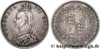 GREAT-BRITAIN - VICTORIA 1/2 Crown Victoria buste du jubilé GREAT-BRITAIN - VICTORIA Londres 1888 (32mm, 14,16g, 12h) -