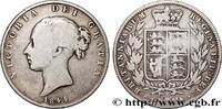 UNITED KINGDOM 1/2 Crown Victoria tête jeune UNITED KINGDOM 1844 (32mm, 13,45g, 6h) -