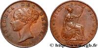 UNITED KINGDOM 1/2 Penny Victoria “tête jeune” UNITED KINGDOM 1854 (28mm, 9,25g, 12h) -