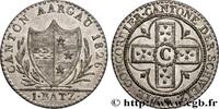 SWITZERLAND - CANTON OF AARGAU 1 Batzen - Canton de Aargau SWITZERLAND - CANTON OF AARGAU 1826 (24,50mm, 2,72g, 6h) -
