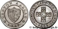 SWITZERLAND - CANTON OF AARGAU 1/2 Batzen SWITZERLAND - CANTON OF AARGAU 1831 (21,50mm, 1,98g, 6h) -