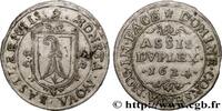 SWITZERLAND - CITY OF BASEL Double Assis SWITZERLAND - CITY OF BASEL 1624 (27,5mm, 3,19g, 9h) -