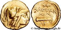 Classic 3 (350 BC to 323 BC) Quart de statère d’or MACEDONIA - MACEDONIAN KINGDOM - ALEXANDER III THE GREAT Macédoine, Amphipolis c. 330-323 (11,5mm, 2,10g, 6h) -