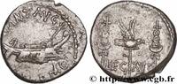THE REPUBLIC (280 BC to 27 BC) Denier MARCUS ANTONIUS atelier itinérant (Grèce) 32-31 AC (16mm, 3,58g, 7h) -