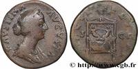 THE ANTONINES (96 AD to 192 AD) Sesterce FAUSTINA MINOR Rome 161 (31mm, 24,30g, 12h) -