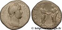THE ANTONINES (96 AD to 192 AD) Sesterce HADRIAN Rome 134 (31,5mm, 22,96g, 6h) -