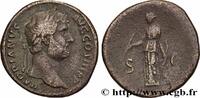THE ANTONINES (96 AD to 192 AD) Sesterce HADRIAN Rome 136 (31mm, 27,15g, 7h) -