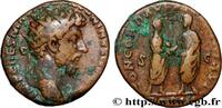 THE ANTONINES (96 AD to 192 AD) Dupondius MARCUS AURELIUS Rome 162 (23,5mm, 8,77g, 6h) -
