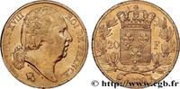 FRANCE 20 francs or Louis XVIII, tête nue LOUIS XVIII Paris 1820 (21mm, 6,41g, 6h) -