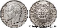 FRANCE 50 centimes Napoléon III, tête nue SECOND EMPIRE Paris 1858 (18mm, 2,48g, 6h) -