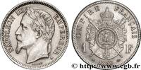 FRANCE 1 franc Napoléon III, tête laurée SECOND EMPIRE Paris 1869 (23mm, 4,98g, 6h) -