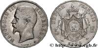 FRANCE 5 francs Napoléon III, tête nue, petit A SECOND EMPIRE Paris 1856 (37mm, 24,95g, 6h) -
