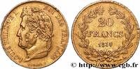 FRANCE 20 francs or Louis-Philippe, Domard LOUIS-PHILIPPE I Paris 1839 (21mm, 6,41g, 6h) -