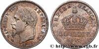 FRANCE 50 centimes Napoléon III, tête laurée SECOND EMPIRE Bordeaux 1867 (18mm, 2,51g, 6h) -