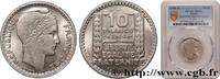 FRANCE 10 francs Turin, grosse tête, rameaux courts PROVISIONAL GOVERNEMENT OF THE FRENCH REPUBLIC Beaumont-Le-Roger 1946 (25,96mm, 7g, 6h) -