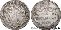 SWITZERLAND - REPUBLIC OF GENEVA 21 Sols - République de Genève SWITZERLAND - REPUBLIC OF GENEVA 1714 (28mm, 4,92g, 6h) -