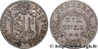 SWITZERLAND - REPUBLIC OF GENEVA 6 Sols Deniers République de Genève monnayage réfo SWITZERLAND - REPUBLIC OF GENEVA 1795 (25mm, 2,53g, 6h) -