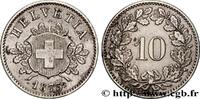 SWITZERLAND 10 Centimes (Rappen) SWITZERLAND Berne 1873 (19mm, 2,48g, 12h) -