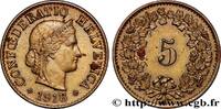 SWITZERLAND 5 Centimes (Rappen) Tête de Libertas SWITZERLAND Berne 1918 (17,17mm, 2,04g, 12h) -