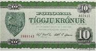 FAEROE ISLANDS 10 Kronur FAEROE ISLANDS 10 Kronur 1974 UNC -