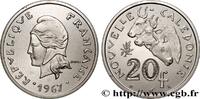 NEW CALEDONIA Piéfort 20 Francs Pacifique NEW CALEDONIA Paris 1967 (28,50mm, 23g, 6h) -