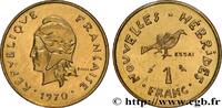 NEW HEBRIDES (VANUATU since 1980) Essai de 1 Franc 1970 NEW HEBRIDES (VA... 45,00 EUR  plus 18,00 EUR verzending
