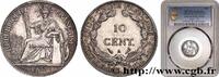FRENCH INDOCHINA 10 Centièmes FRENCH INDOCHINA Paris 1903 (19mm, 2,7g, 6h) -