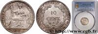 FRENCH INDOCHINA 10 Centièmes FRENCH INDOCHINA Paris 1917 (19mm, 2,70g, 6h) -