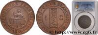 FRENCH INDOCHINA 1 Centième 1886 FRENCH INDOCHINA Paris 1886 (31mm, 10,0... 90,00 EUR  plus 18,00 EUR verzending
