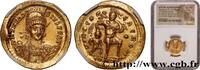 THE END OF EMPIRE(363 AD to 476 AD) Solidus THEODOSIUS II Constantinople ou atelier de campagne en Thrace 441 (21,5mm, 4,45g, 6h) -