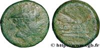 THE REPUBLIC (280 BC to 27 BC) Semuncia ROMAN REPUBLIC - ANONYMOUS Rome ou Italie c. 215-212 AC. (19,5mm, 6,21g, 12h) -