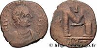 THE EMPIRE FROM ANASTASIUS TO MAURICE TIBERIUS (49 Follis JUSTINIAN I Carthage 534-539 (26mm, 14,05g, 9h) -