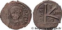 THE EMPIRE FROM ANASTASIUS TO MAURICE TIBERIUS (49 Demi-follis JUSTINIAN I Carthage 539-540 (28,5mm, 8,86g, 7h) -